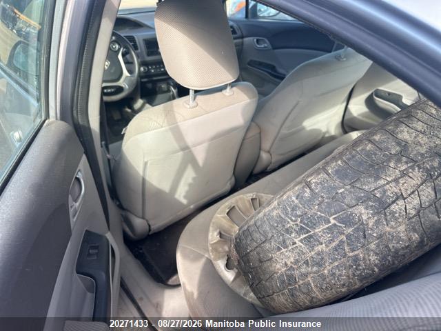 Aukcja sprzedaży 2012 Honda Civic Lx, vin: 2HGFB2F44CH117687, numer aukcji: 20271433