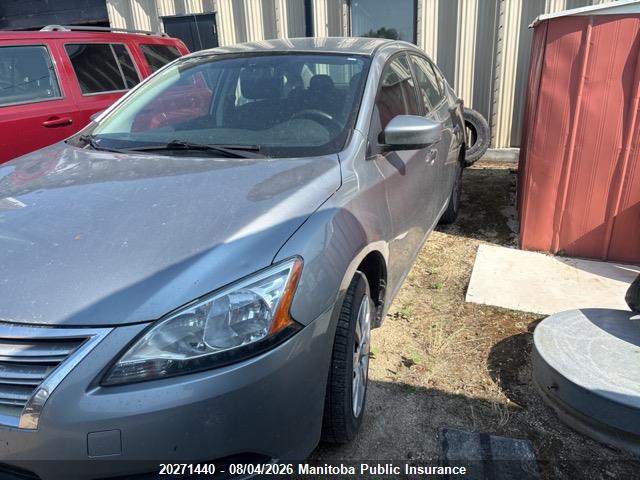 Продажа на аукционе авто 2014 Nissan Sentra 1.8 S, vin: 3N1AB7AP2EL667961, номер лота: 20271440