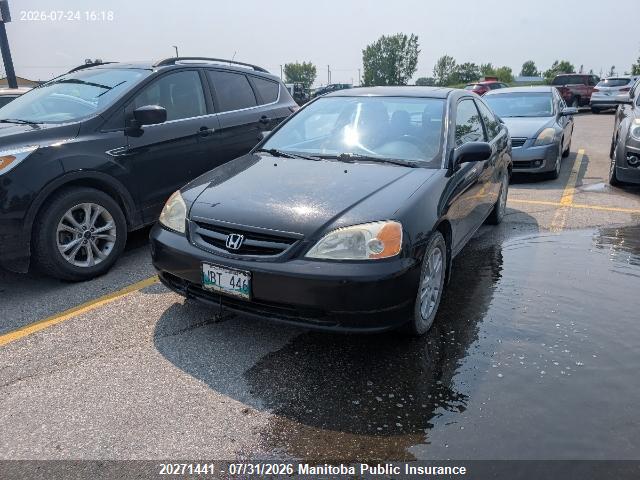 2003 Honda Civic Si მანქანა იყიდება აუქციონზე, vin: 1HGEM22963L807385, აუქციონის ნომერი: 20271441