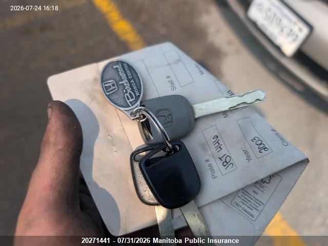 2003 Honda Civic Si მანქანა იყიდება აუქციონზე, vin: 1HGEM22963L807385, აუქციონის ნომერი: 20271441