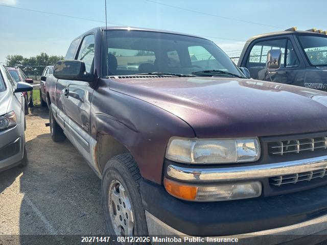 1999 Chevrolet Silverado 1500 Ext Cab მანქანა იყიდება აუქციონზე, vin: 2GCEK19V9X1147307, აუქციონის ნომერი: 20271447