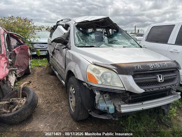 Aukcja sprzedaży 2005 Honda Pilot Ex, vin: 2HKYF18425H000817, numer aukcji: 20271469