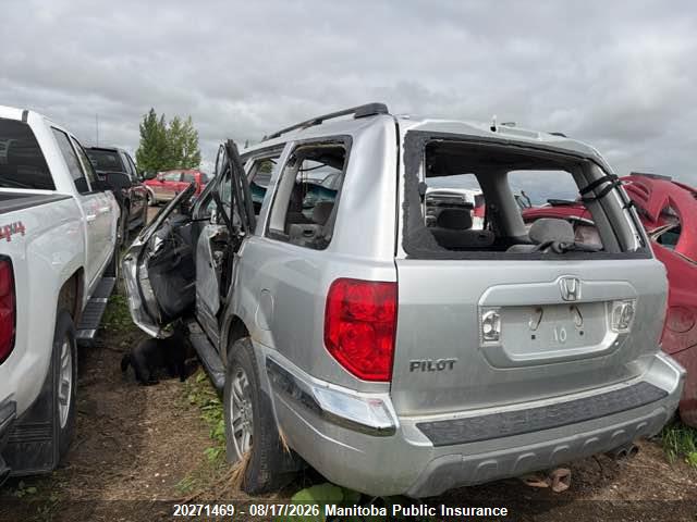 20271469 :رقم المزاد ، 2HKYF18425H000817 vin ، 2005 Honda Pilot Ex مزاد بيع