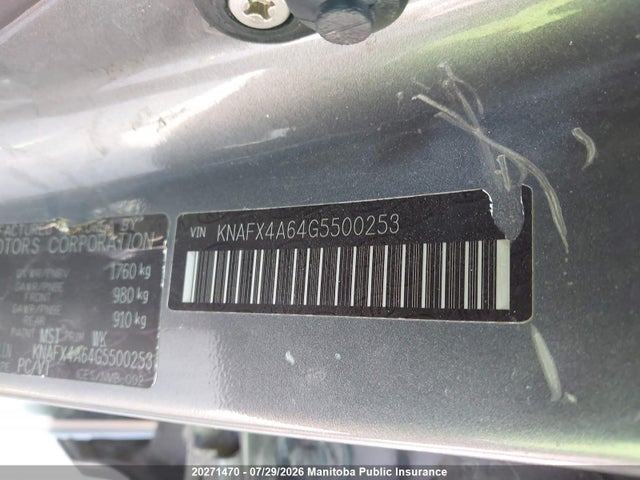 KIA FORTE EX 2016 KNAFX4A64G5500253 Image 9