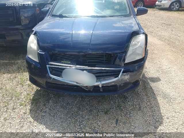 Продаж на аукціоні авто 2012 Nissan Sentra 2.0, vin: 3N1AB6AP2CL683004, номер лоту: 20271482