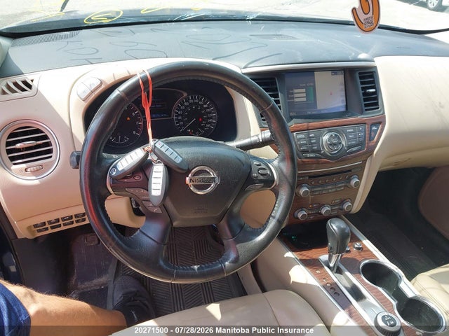 Продаж на аукціоні авто 2017 Nissan Pathfinder Platinum, vin: 5N1DR2MM9HC607133, номер лоту: 20271500