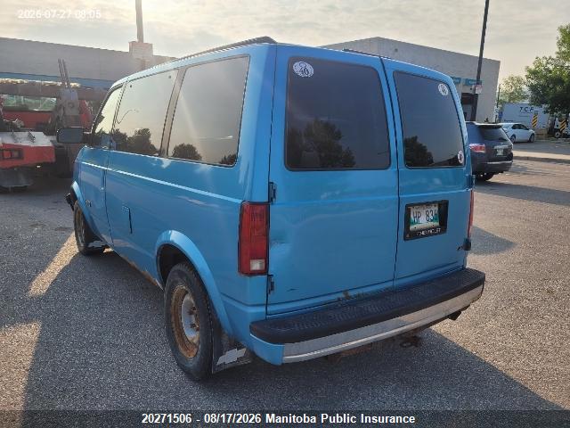 1994 Chevrolet Astro მანქანა იყიდება აუქციონზე, vin: 1GNDM15Z3RB128681, აუქციონის ნომერი: 20271506