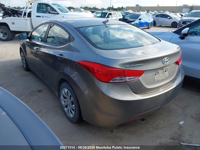 20271514 :رقم المزاد ، 5NPDH4AE7DH324650 vin ، 2013 Hyundai Elantra Gl مزاد بيع