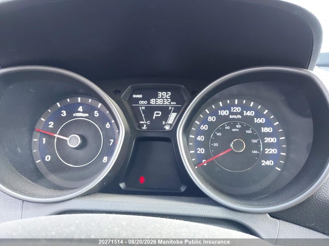 20271514 :رقم المزاد ، 5NPDH4AE7DH324650 vin ، 2013 Hyundai Elantra Gl مزاد بيع