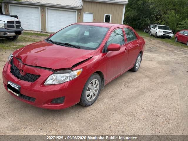 20271525 :رقم المزاد ، 2T1BU4EE5AC215809 vin ، 2010 Toyota Corolla Ce مزاد بيع