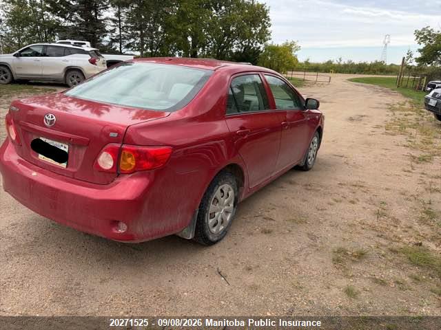20271525 :رقم المزاد ، 2T1BU4EE5AC215809 vin ، 2010 Toyota Corolla Ce مزاد بيع