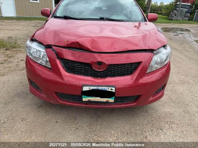 20271525 :رقم المزاد ، 2T1BU4EE5AC215809 vin ، 2010 Toyota Corolla Ce مزاد بيع
