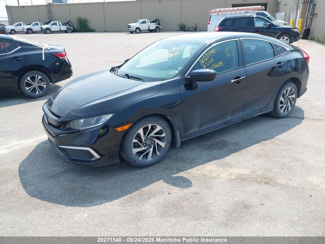 Honda Civic Lx 2019 2HGFC2F53KH036605 Image 2