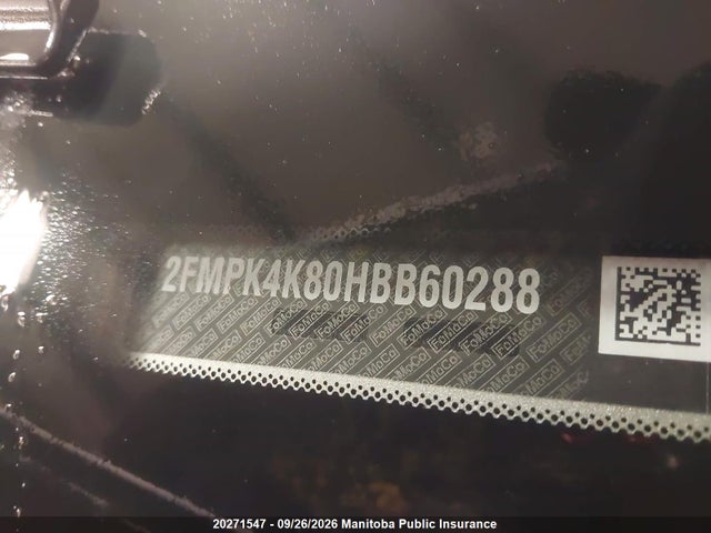Ford Edge Titanium 2017 2FMPK4K80HBB60288 Image 9