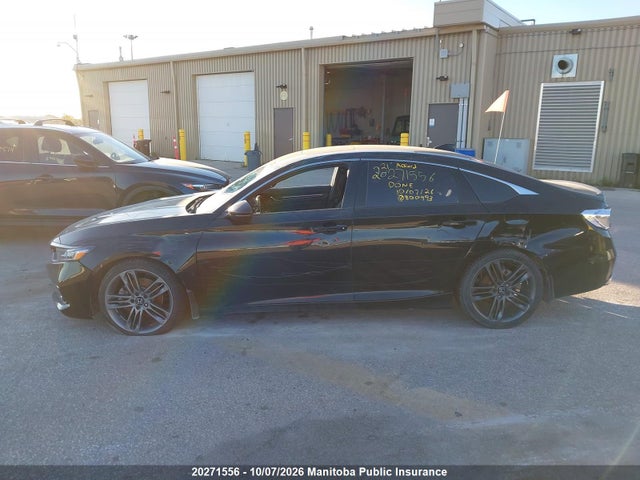 20271556 :رقم المزاد ، 1HGCV1F33MA800993 vin ، 2021 Honda Accord Sport مزاد بيع