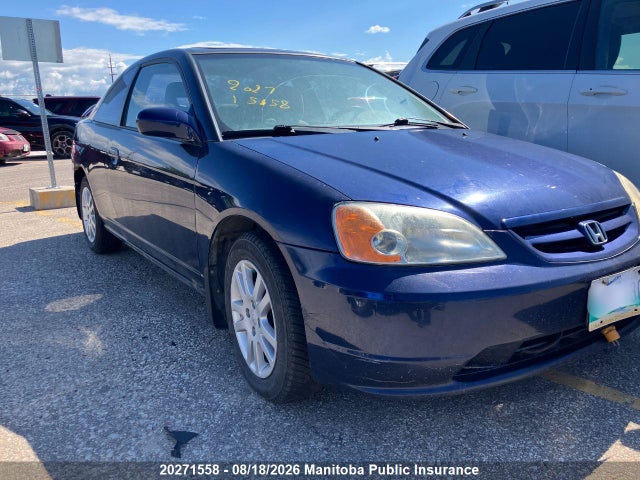 20271558 :رقم المزاد ، 1HGEM21972L800395 vin ، 2002 Honda Civic Si مزاد بيع