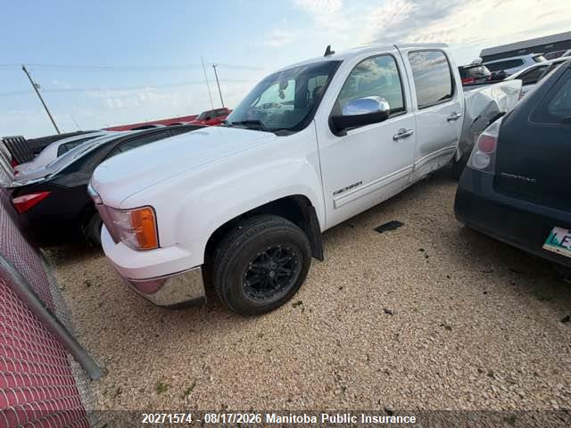 20271574 :رقم المزاد ، 3GTP2VE37BG279597 vin ، 2011 Gmc Sierra 1500 Sle Crew Cab مزاد بيع