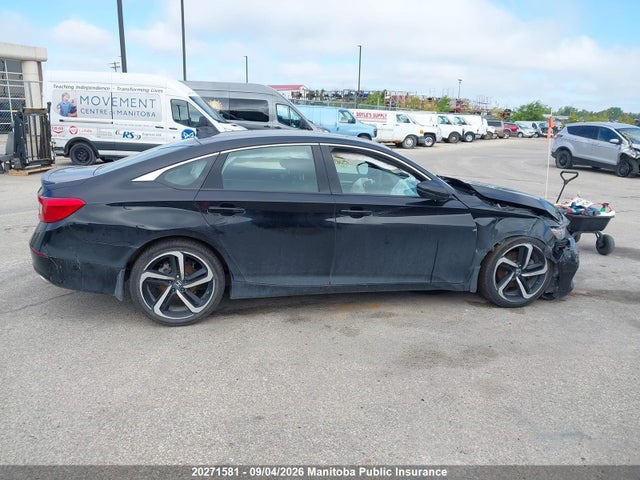 20271581 :رقم المزاد ، 1HGCV1F3XKA803631 vin ، 2019 Honda Accord Sport مزاد بيع