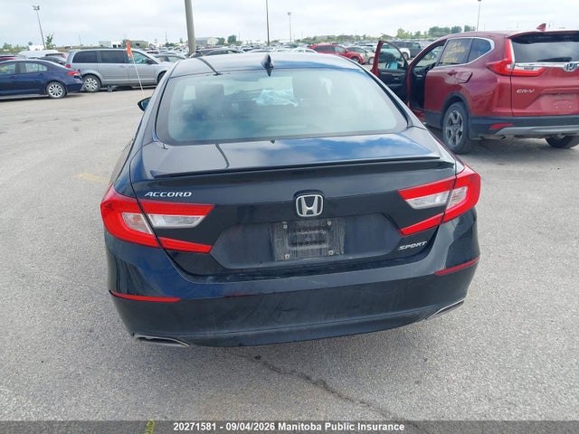 20271581 :رقم المزاد ، 1HGCV1F3XKA803631 vin ، 2019 Honda Accord Sport مزاد بيع
