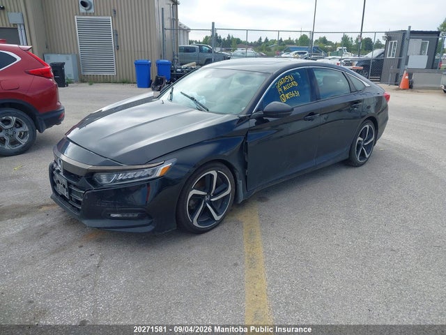 20271581 :رقم المزاد ، 1HGCV1F3XKA803631 vin ، 2019 Honda Accord Sport مزاد بيع