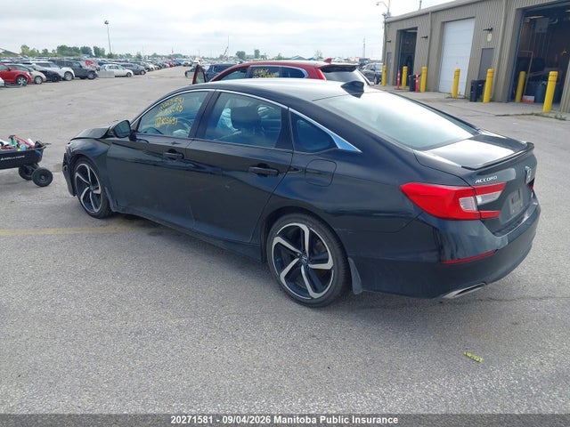 20271581 :رقم المزاد ، 1HGCV1F3XKA803631 vin ، 2019 Honda Accord Sport مزاد بيع