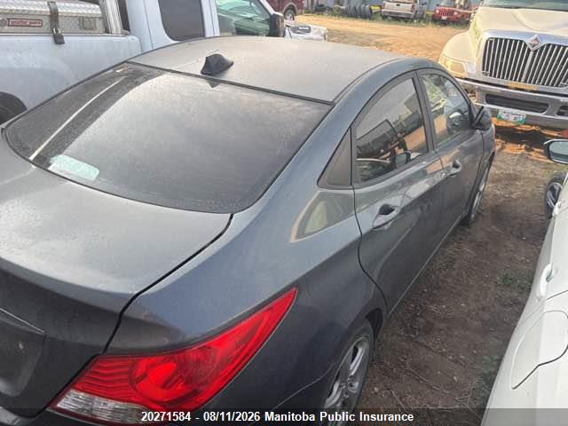 2012 Hyundai Accent Gl მანქანა იყიდება აუქციონზე, vin: KMHCT4AE7CU189647, აუქციონის ნომერი: 20271584