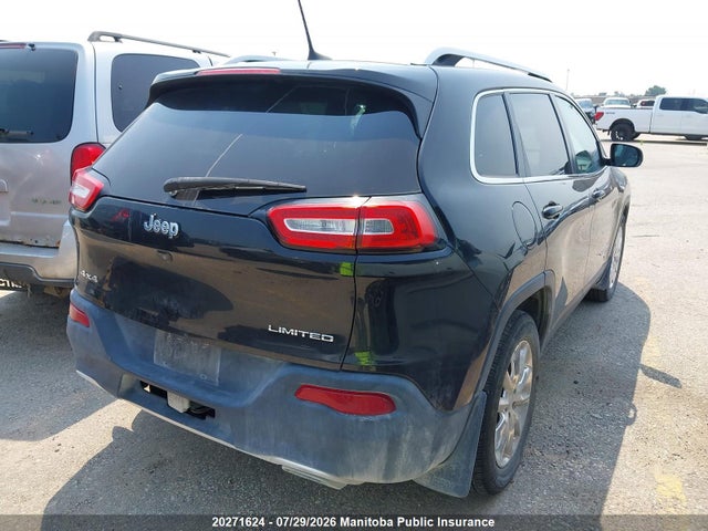 20271624 :رقم المزاد ، 1C4PJMDS1GW129208 vin ، 2016 Jeep Cherokee Limited مزاد بيع