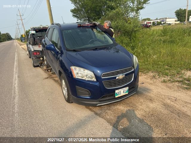 Chevrolet Trax Lt 2015 3GNCJLSB5FL120910 Image 16