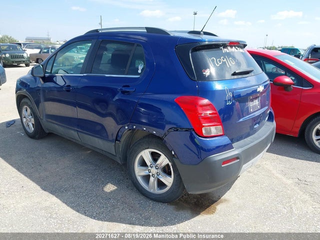 Chevrolet Trax Lt 2015 3GNCJLSB5FL120910 Image 3