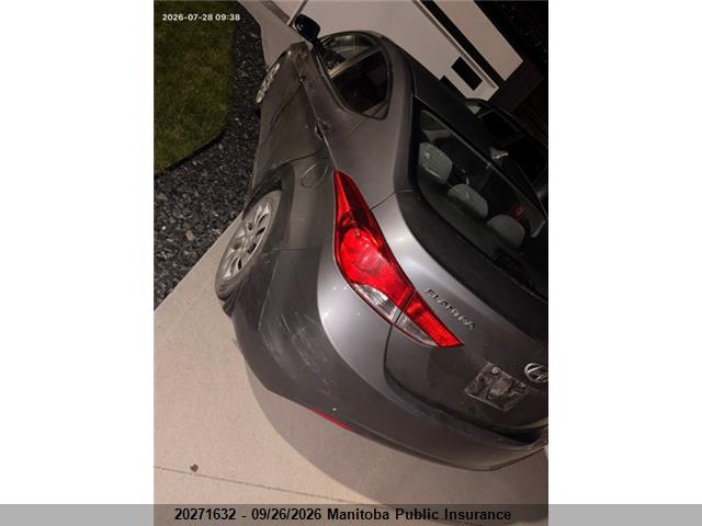2013 Hyundai Elantra Gl მანქანა იყიდება აუქციონზე, vin: 5NPDH4AE0DH355254, აუქციონის ნომერი: 20271632
