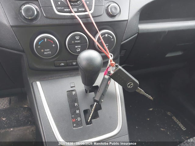 2012 Mazda Mazda5 Gs მანქანა იყიდება აუქციონზე, vin: JM1CW2CL5C0126100, აუქციონის ნომერი: 20271638