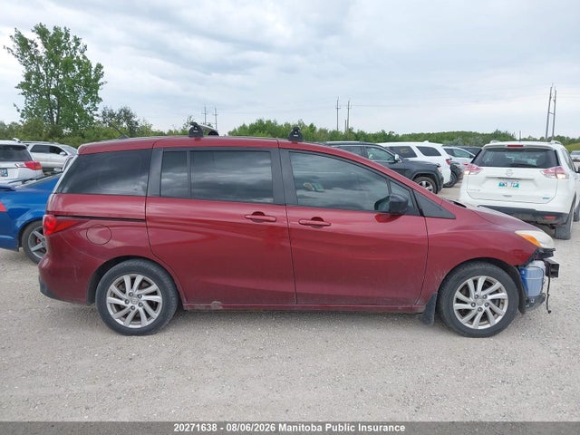 2012 Mazda Mazda5 Gs მანქანა იყიდება აუქციონზე, vin: JM1CW2CL5C0126100, აუქციონის ნომერი: 20271638