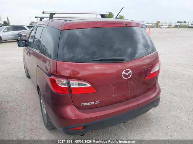 2012 Mazda Mazda5 Gs მანქანა იყიდება აუქციონზე, vin: JM1CW2CL5C0126100, აუქციონის ნომერი: 20271638