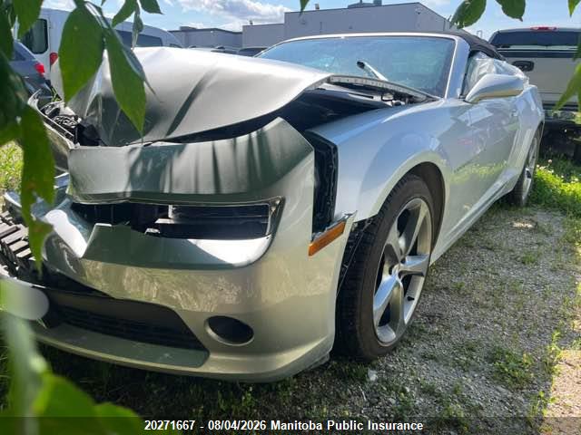 Chevrolet CAMARO LT 2014 2G1FC3D3XE9299512 Image 2