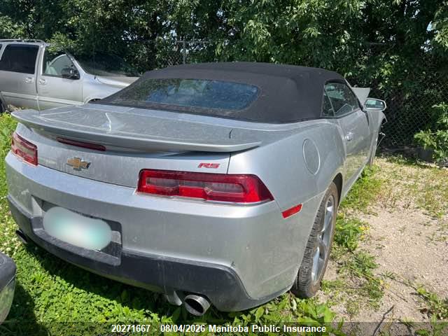 Chevrolet CAMARO LT 2014 2G1FC3D3XE9299512 Image 4