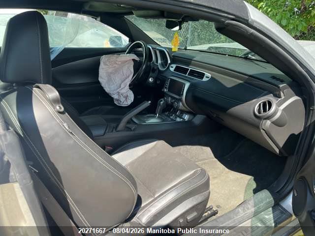 Chevrolet CAMARO LT 2014 2G1FC3D3XE9299512 Image 5