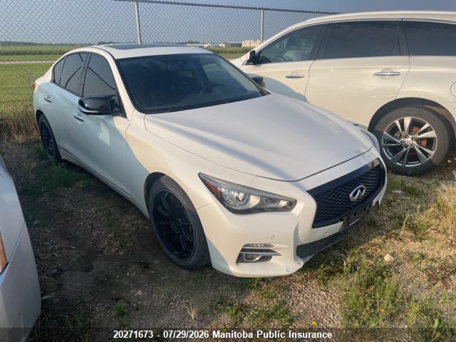 Auction sale of the 2017 Infiniti Q50 3.0t 3.0t, vin: JN1EV7AR9HM839567, lot number: 20271673