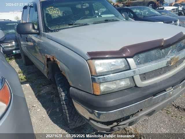 Продажа на аукционе авто 2004 Chevrolet Silverado 1500 Crew Cab, vin: 2GCEK13T341383938, номер лота: 20271678