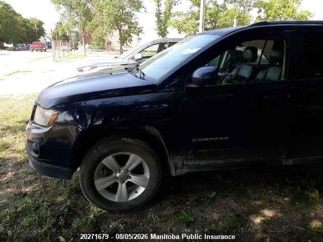 Aukcja sprzedaży 2015 Jeep Compass North, vin: 1C4NJDAB3FD246035, numer aukcji: 20271679