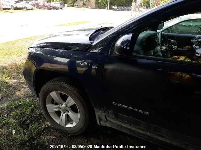 Aukcja sprzedaży 2015 Jeep Compass North, vin: 1C4NJDAB3FD246035, numer aukcji: 20271679