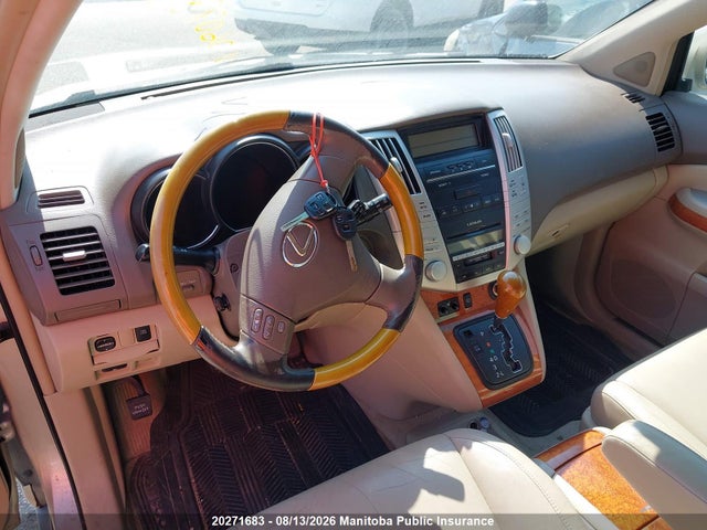 2004 Lexus Rx330 მანქანა იყიდება აუქციონზე, vin: JTJHA31U440060739, აუქციონის ნომერი: 20271683