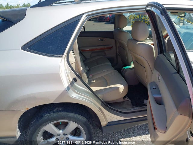 2004 Lexus Rx330 მანქანა იყიდება აუქციონზე, vin: JTJHA31U440060739, აუქციონის ნომერი: 20271683