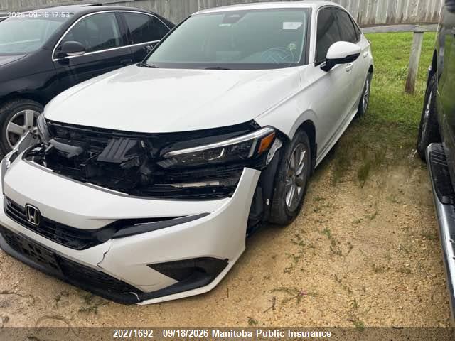 Honda CIVIC EX 2022 2HGFE2F37NH104028 Image 2