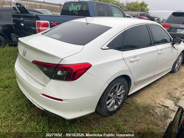 Honda CIVIC EX 2022 2HGFE2F37NH104028 Image 4