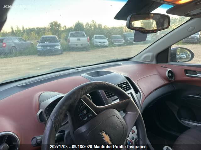 Aukcja sprzedaży 2013 Chevrolet Sonic Lt, vin: 1G1JD6EH9D4210288, numer aukcji: 20271703