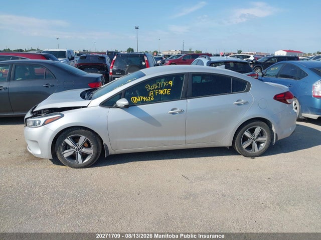 20271709 :رقم المزاد ، 3KPFL4A79JE274620 vin ، 2018 Kia Forte Lx+ مزاد بيع