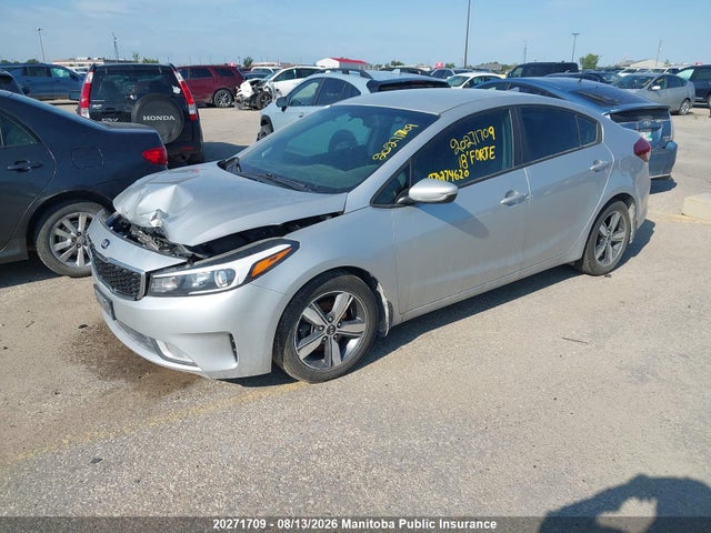 20271709 :رقم المزاد ، 3KPFL4A79JE274620 vin ، 2018 Kia Forte Lx+ مزاد بيع