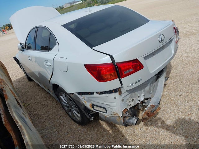20271720 :رقم المزاد ، JTHCK262X72014318 vin ، 2007 Lexus Is 250 مزاد بيع