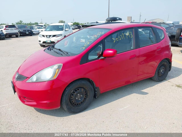 Продажа на аукционе авто 2009 Honda Fit Lx, vin: JHMGE88529S810681, номер лота: 20271743