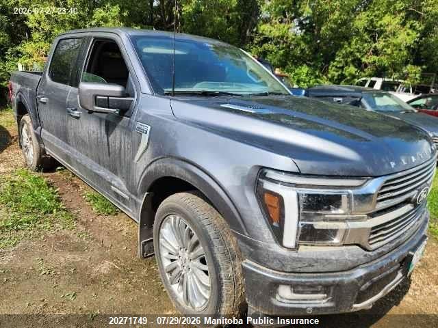 20271749 :رقم المزاد ، 1FTFW7LD8RFA10625 vin ، 2024 Ford F150 Platinum Hybrid Supercrew مزاد بيع